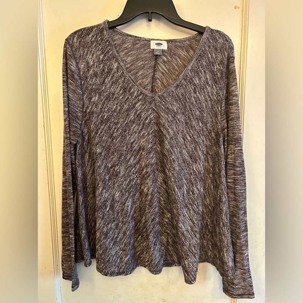 Purple Knit Sweater from Old Navy Size Medium